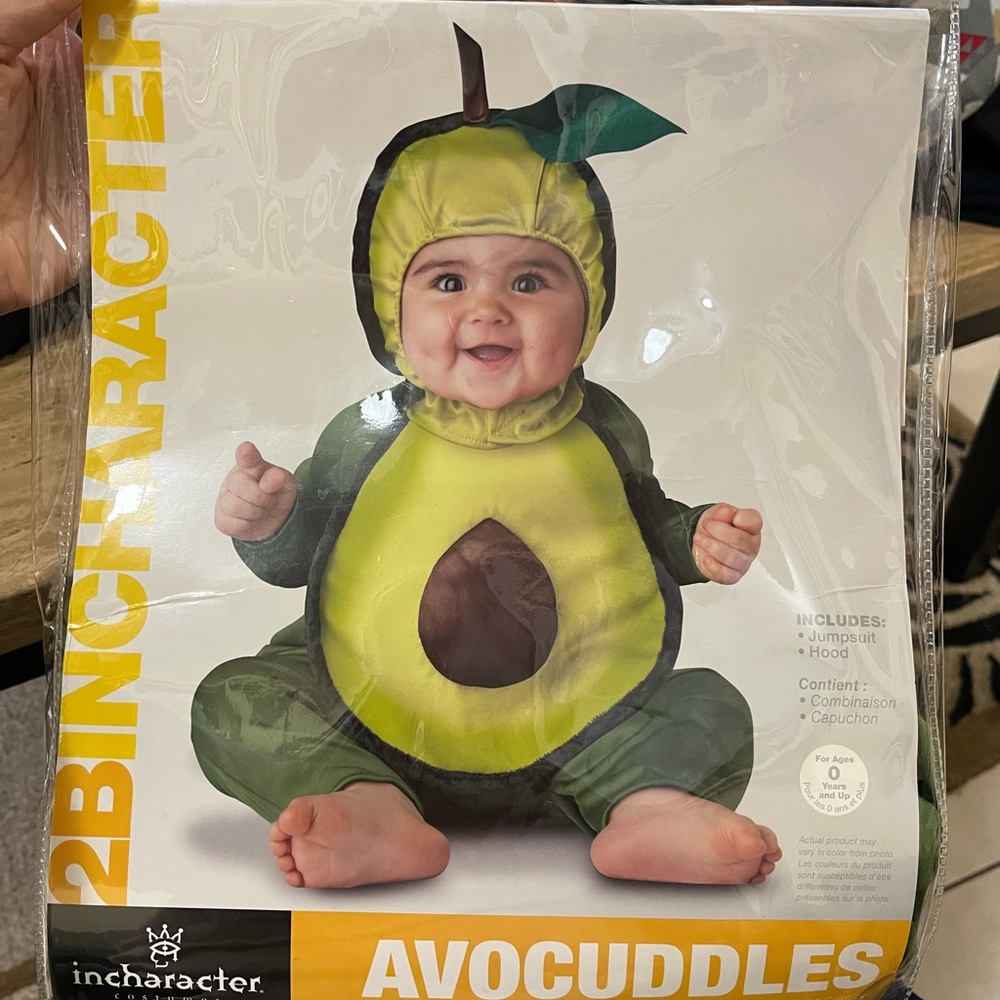 InCharacter Avocado Baby Costume